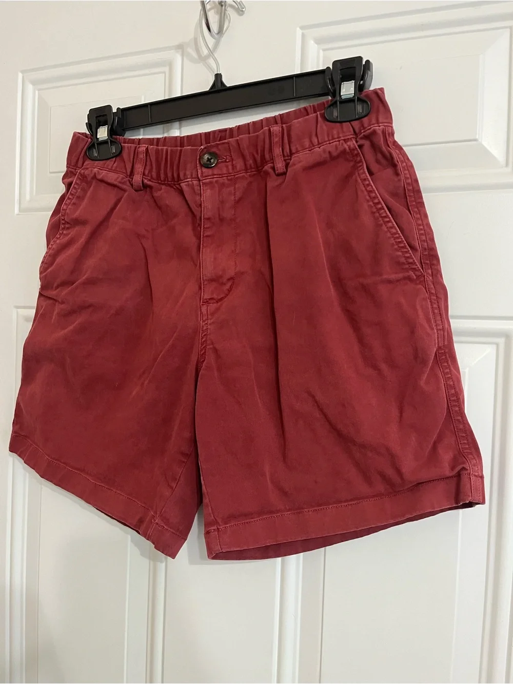 Bear Bottom Clothing Shorts Men’s M Burgundy Stretch 6.5